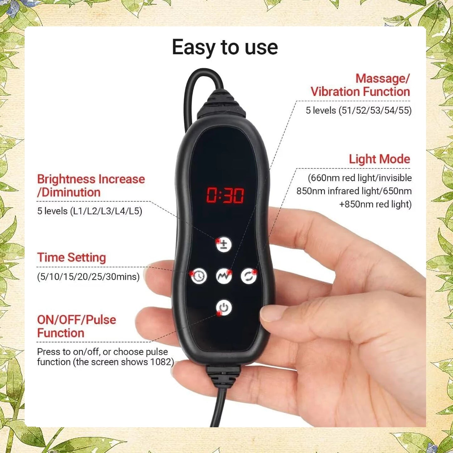 ReliefPro Red Light Therapy Belt